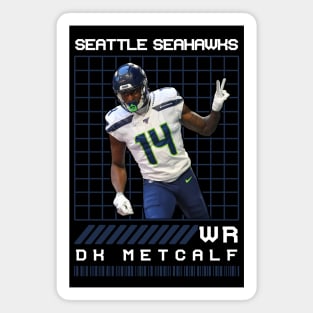 DK METCALF - WR - SEATTLE SEAHAWKS Magnet